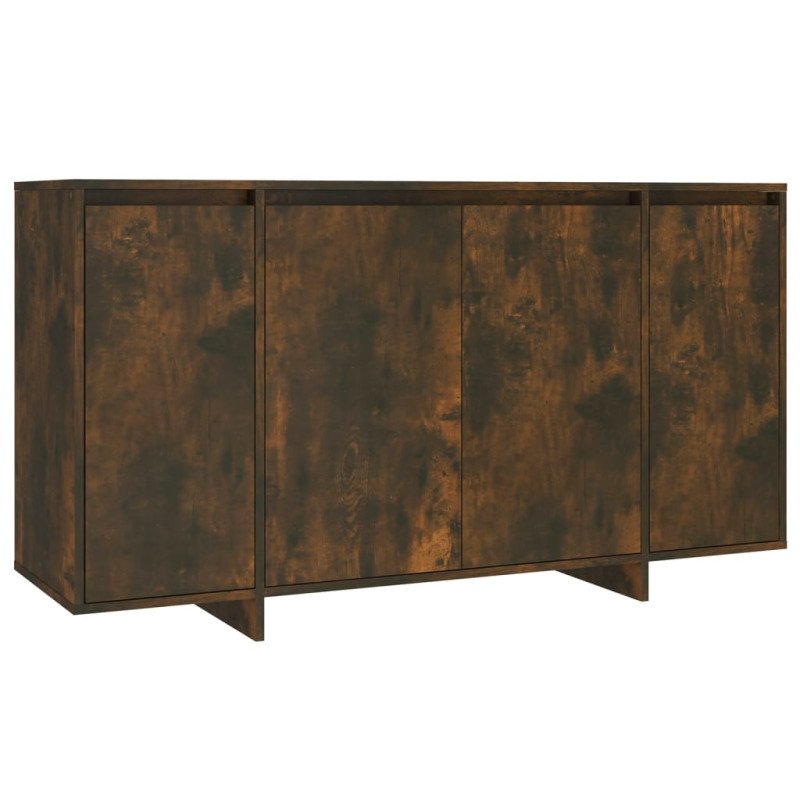 vidaXL Komoda tmavý dub 135x41x75 cm drevotrieska