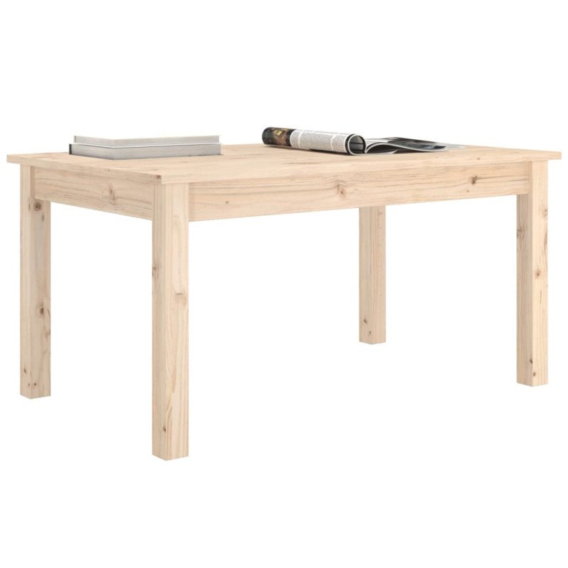 vidaXL Konferenčný stolík 80x50x40 cm borovicový masív