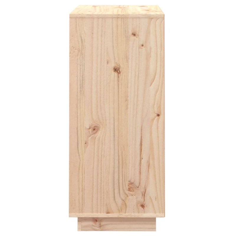 vidaXL Komoda 74x35x80 cm borovicový masív
