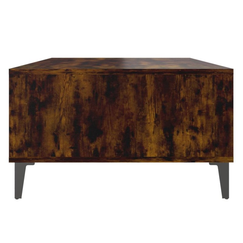 vidaXL Konferenčný stolík údený dub 103,5x60x35 cm drevotrieska