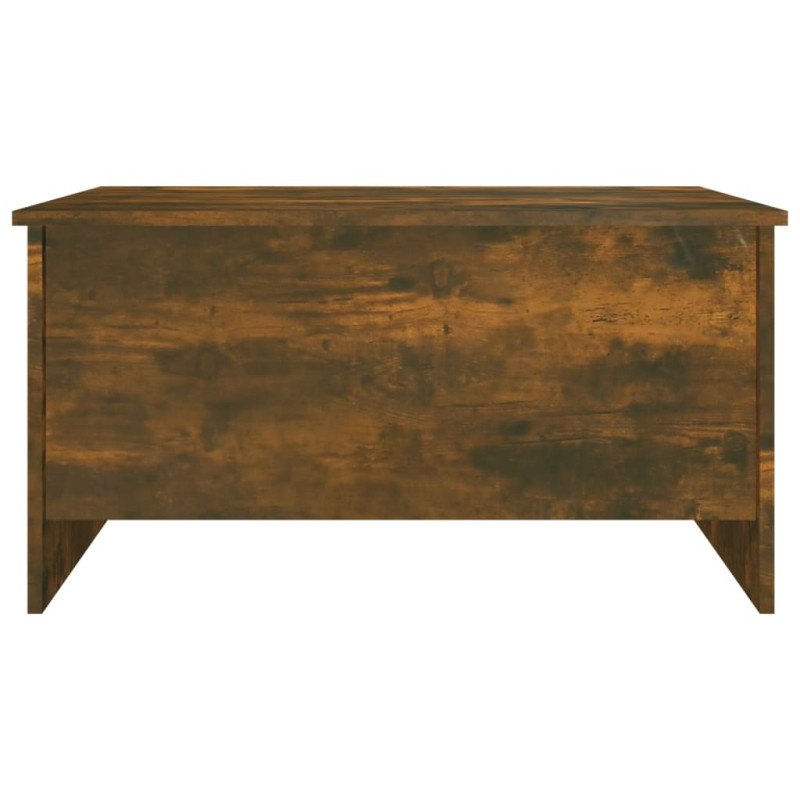 vidaXL Konferenčný stolík dymový dub 80x55,5x41,5 cm spracované drevo