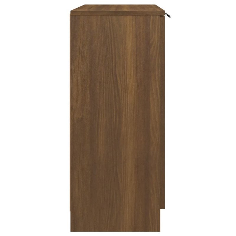 vidaXL Komoda hnedý dub 60x30x70 cm spracované drevo
