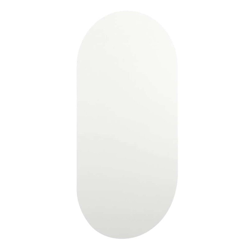 vidaXL Zrkadlo s LED svetlami 80x40 cm sklenené oválne