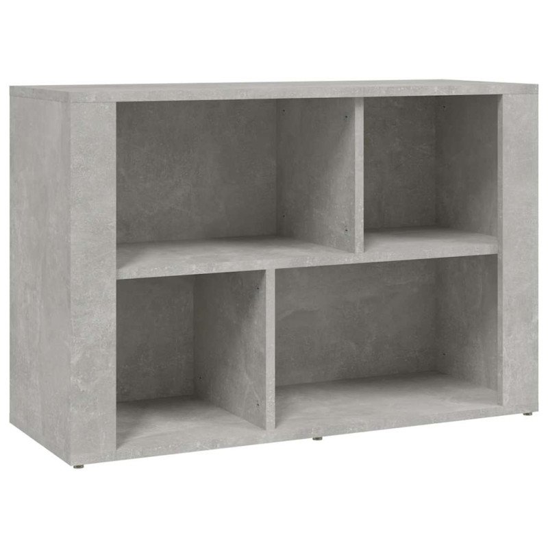 vidaXL Komoda betónovo sivá 80x30x54 cm spracované drevo