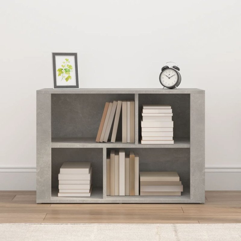 vidaXL Komoda betónovo sivá 80x30x54 cm spracované drevo