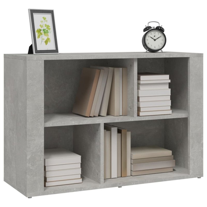 vidaXL Komoda betónovo sivá 80x30x54 cm spracované drevo