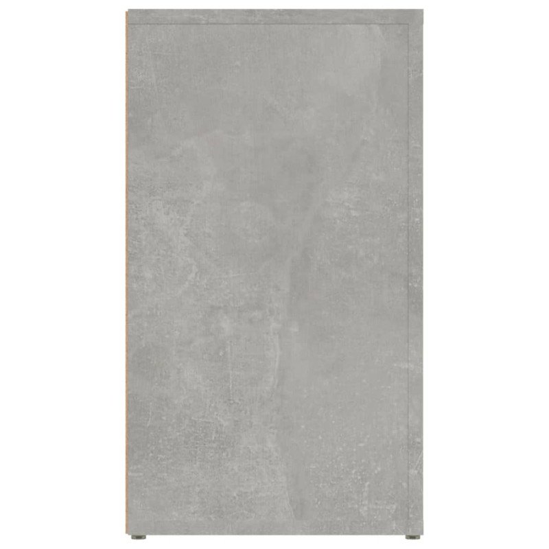 vidaXL Komoda betónovo sivá 80x30x54 cm spracované drevo