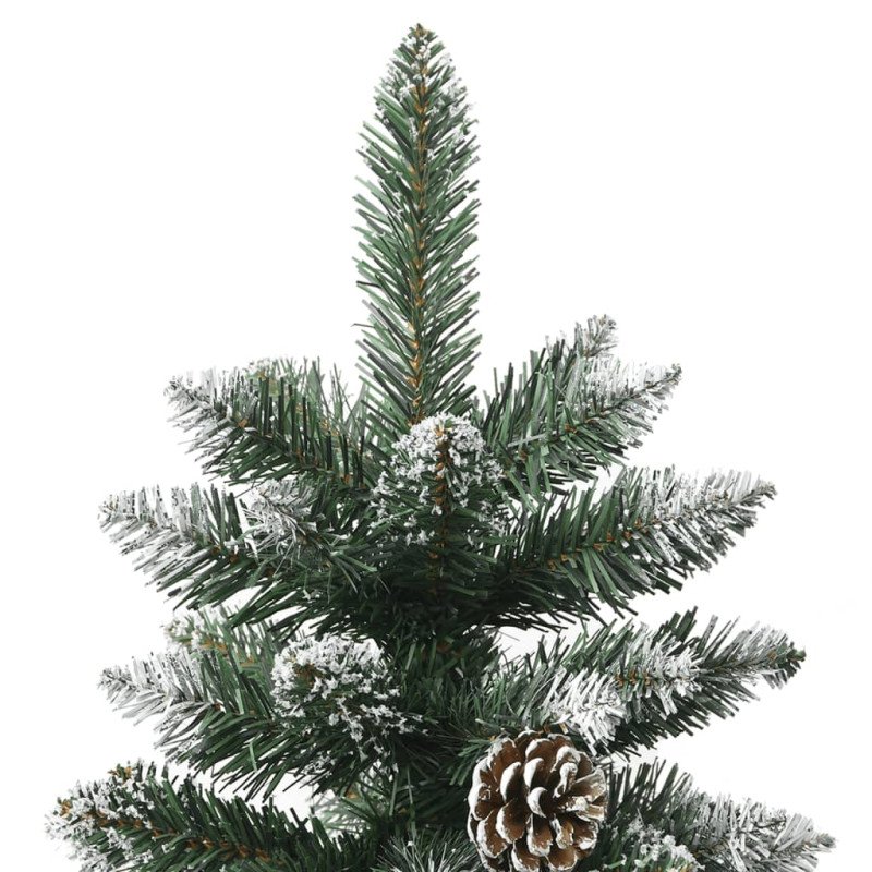 vidaXL Umelý vianočný stromček s podstavcom zelený 180 cm PVC