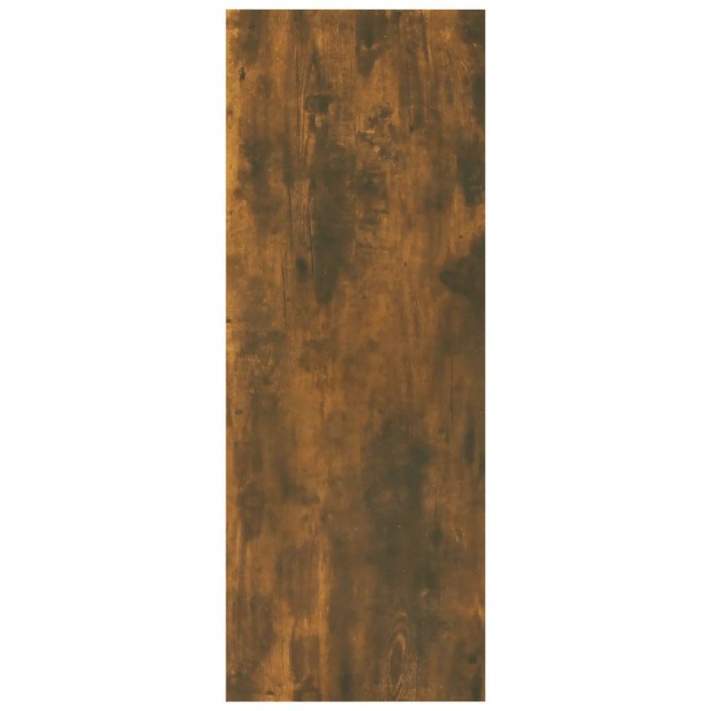 vidaXL Konzolový stolík dymový dub 105x30x80 cm spracované drevo