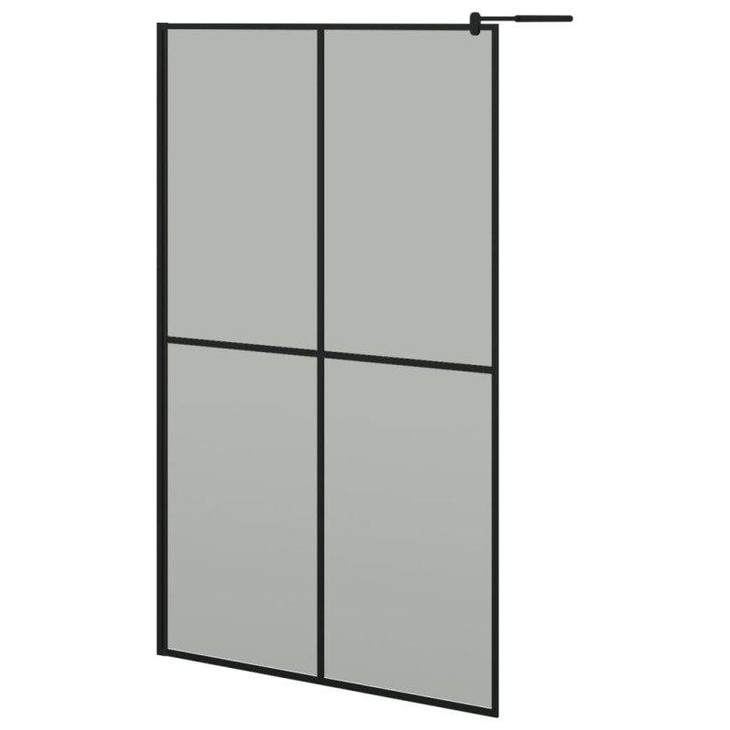 vidaXL Sprchová zástena 118 x 190 cm tmavé tvrdené sklo 