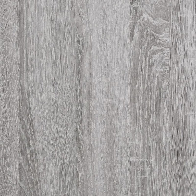 vidaXL Nástenná skrinka sivý dub sonoma 80x33x80 cm spracované drevo