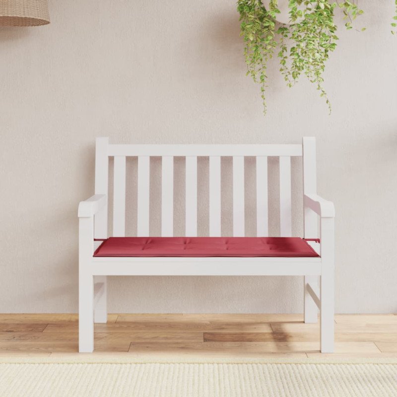 vidaXL Podložka na záhradnú lavičku 100x50x3 cm, oxfordská látka
