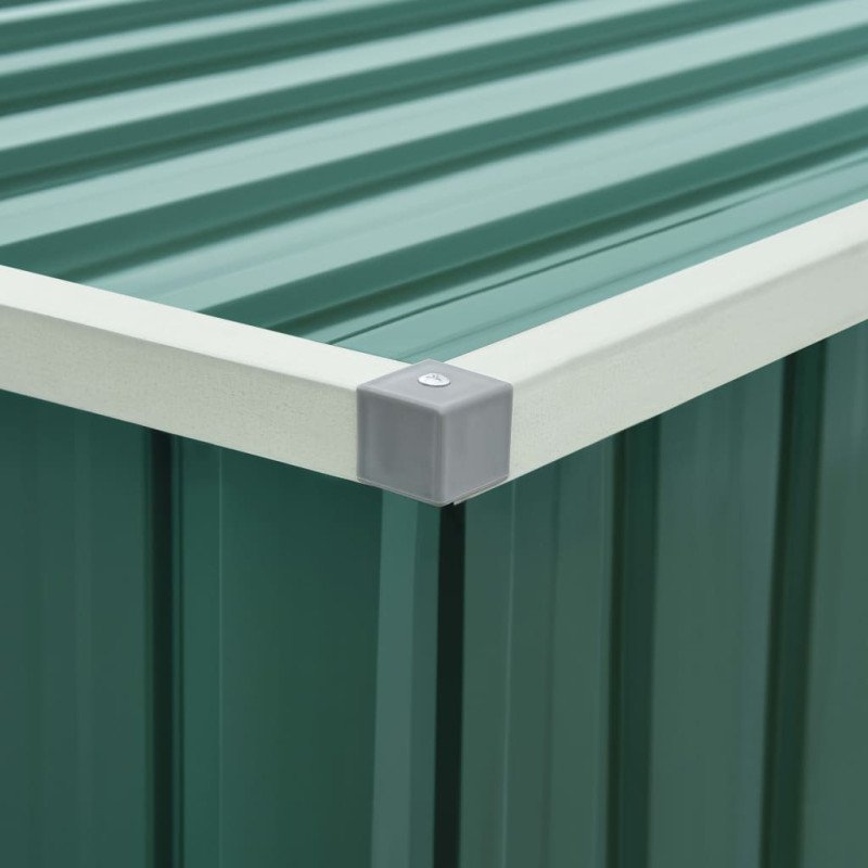 vidaXL Záhradný úložný box zelený 171x99x93 cm