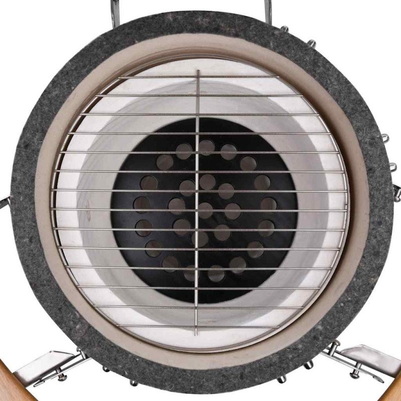 Záhradný keramický gril, údiareň Kamado, 81 cm