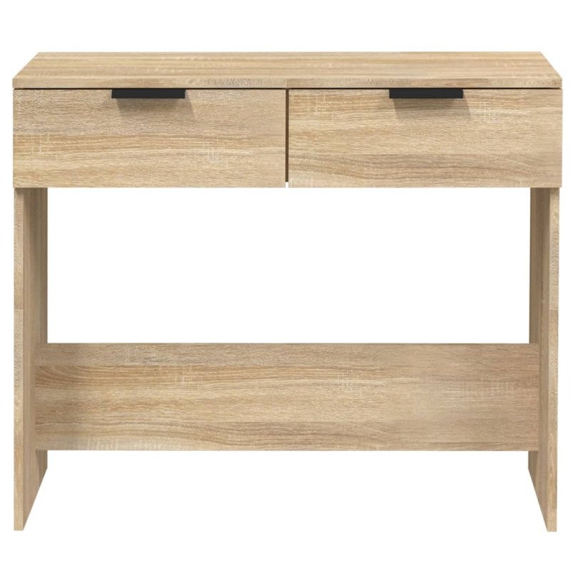 vidaXL Konzolový stolík dub sonoma 90x36x75 cm spracované drevo