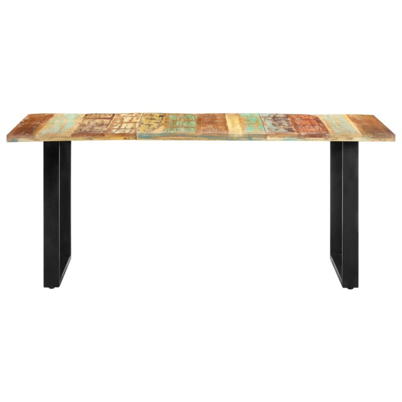 vidaXL Jedálenský stôl 180x90x76 cm, recyklovaný masív