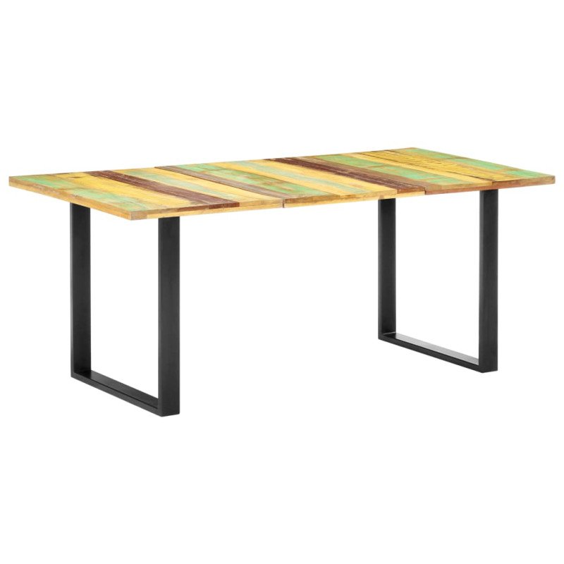 vidaXL Jedálenský stôl 180x90x76 cm, recyklovaný masív