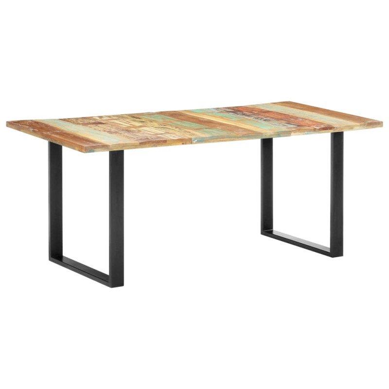 vidaXL Jedálenský stôl 180x90x76 cm, recyklovaný masív
