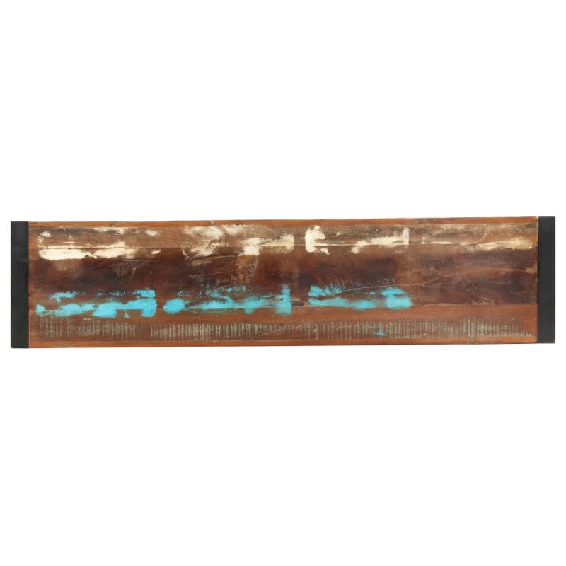 vidaXL Konzolový stolík 150x35x76 cm recyklovaný masív