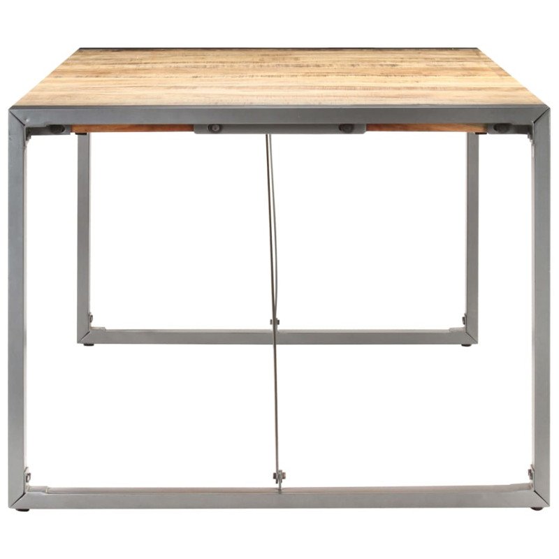 vidaXL Jedálenský stôl 180x90x75 cm masívne surové mangovníkové drevo