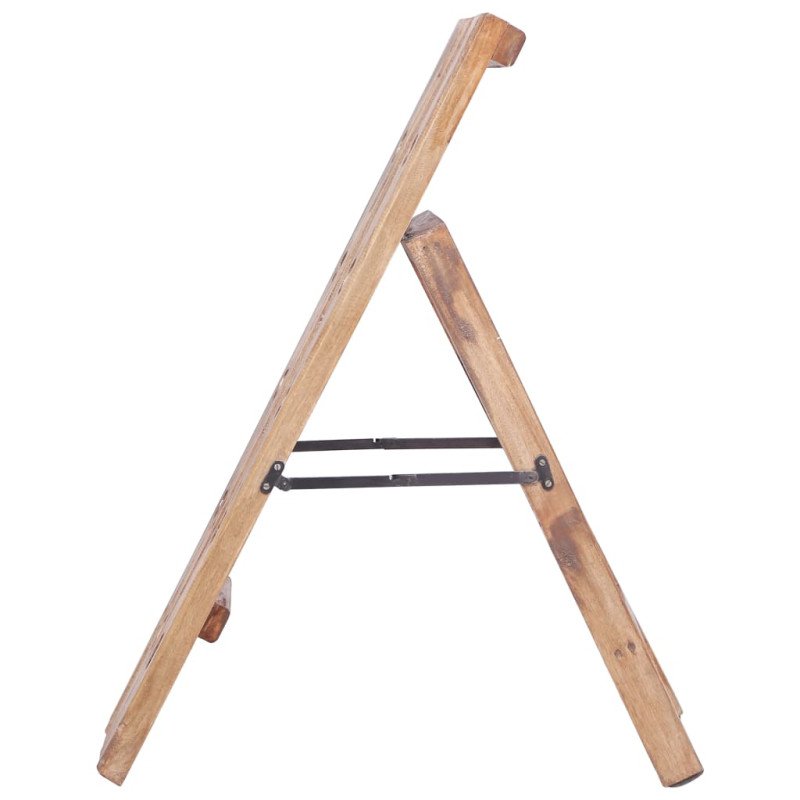 vidaXL Stojan na víno na 15 fliaš 26x50x70 cm recyklovaný masív