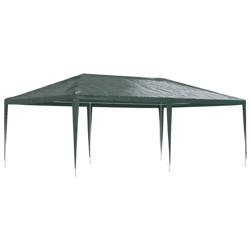 vidaXL Profesionálny párty stan 4x6 m, zelený 90 g/m² 