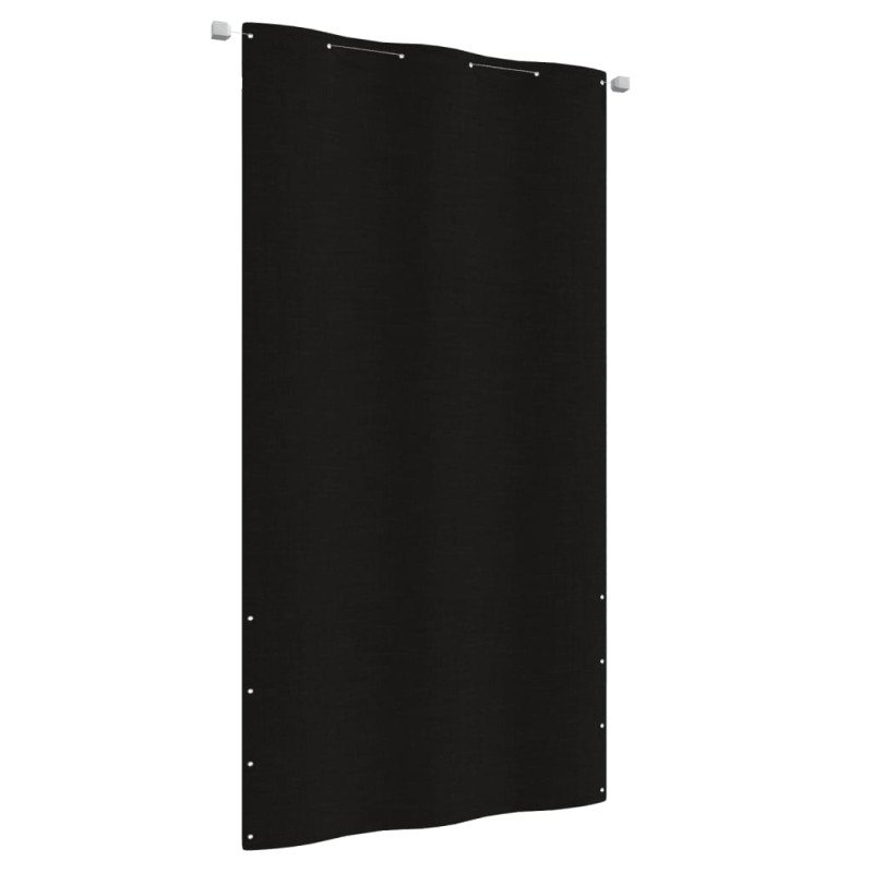 vidaXL Balkónová markíza čierna 120x240 cm oxfordská látka