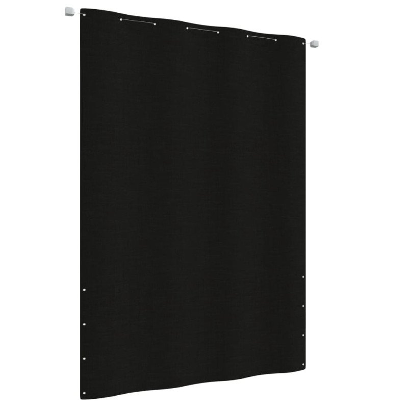 vidaXL Balkónová markíza čierna 160x240 cm oxfordská látka