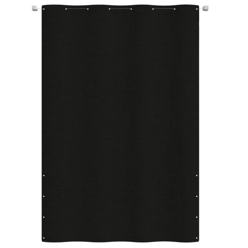 vidaXL Balkónová markíza čierna 160x240 cm oxfordská látka