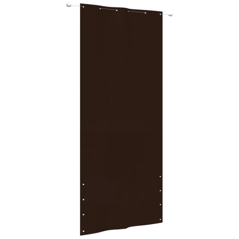 vidaXL Balkónová markíza hnedá 120x240 cm oxfordská látka