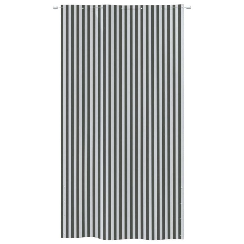 vidaXL Balkónová markíza antracit a biela 140x240 cm oxfordská látka