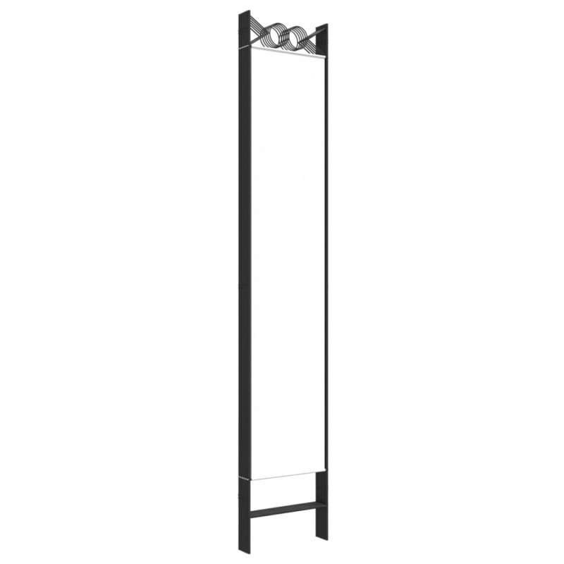 vidaXL 6-panelový paraván biely 240x220 cm látkový