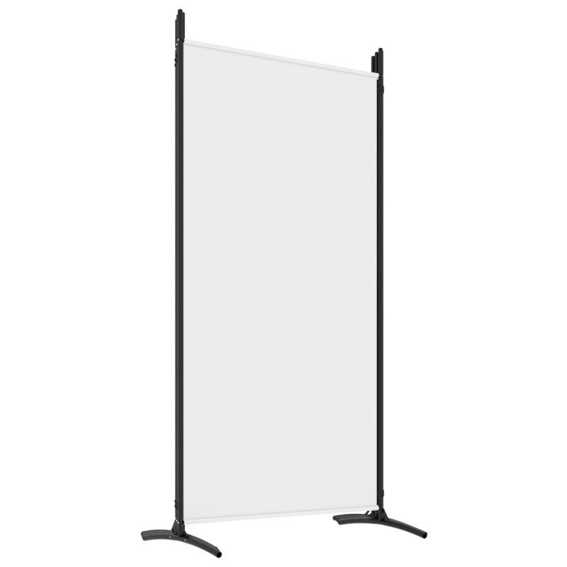 vidaXL 6-panelový paraván biely 520x180 cm látkový