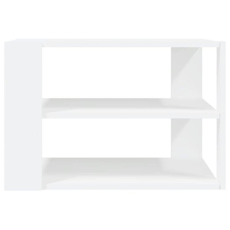 vidaXL Konferenčný stolík biely 59,5x59,5x40 cm kompozitné drevo