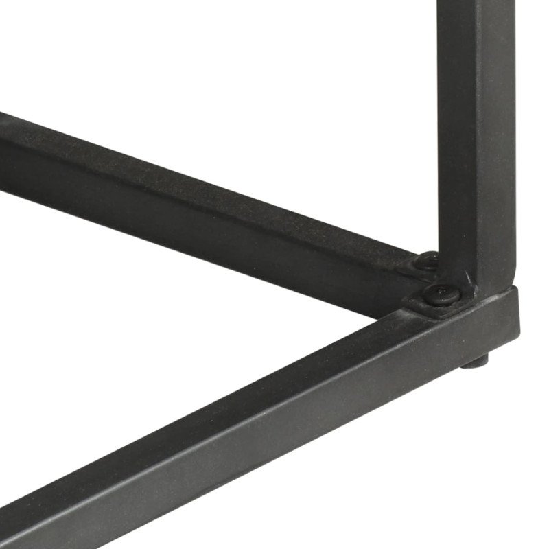 vidaXL Komoda sivá 100x30x70 cm masívne akáciové drevo