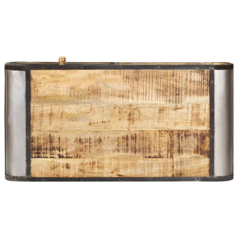 vidaXL Konferenčný stolík 100x50x35 cm masívne mangovníkové drevo