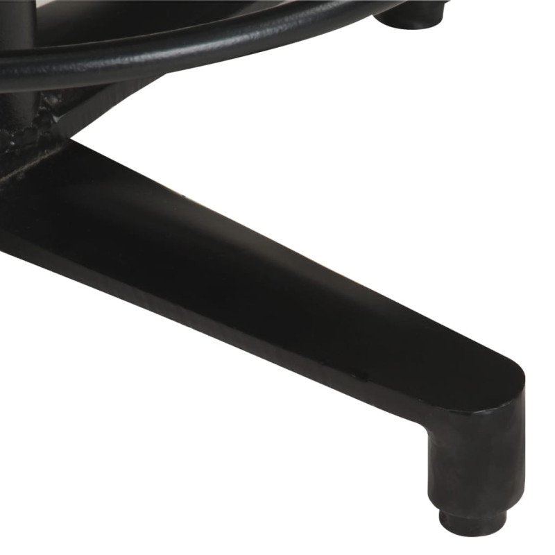 vidaXL Barové stoličky 2 ks 52 cm mangovníkový masív