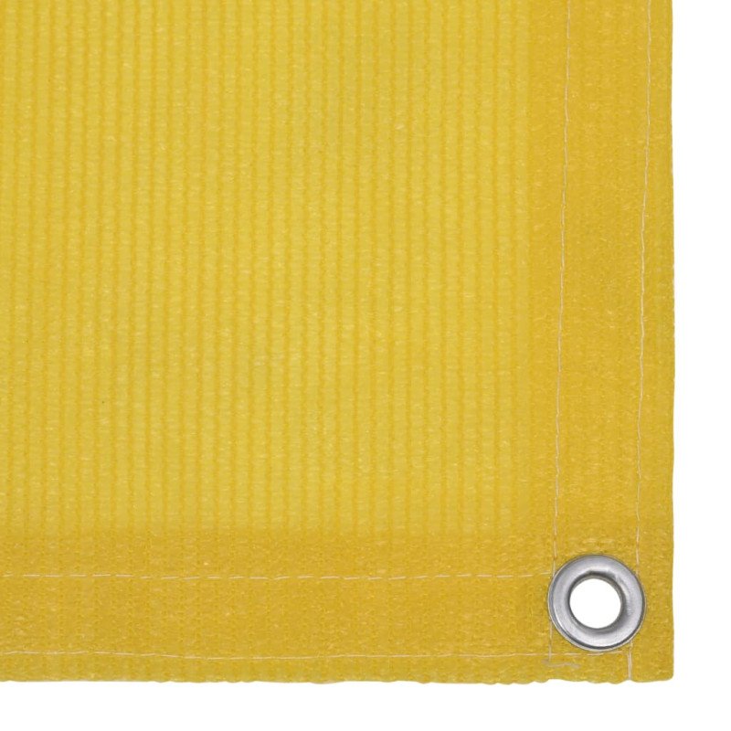 vidaXL Balkónová markíza žltá 90x400 cm HDPE
