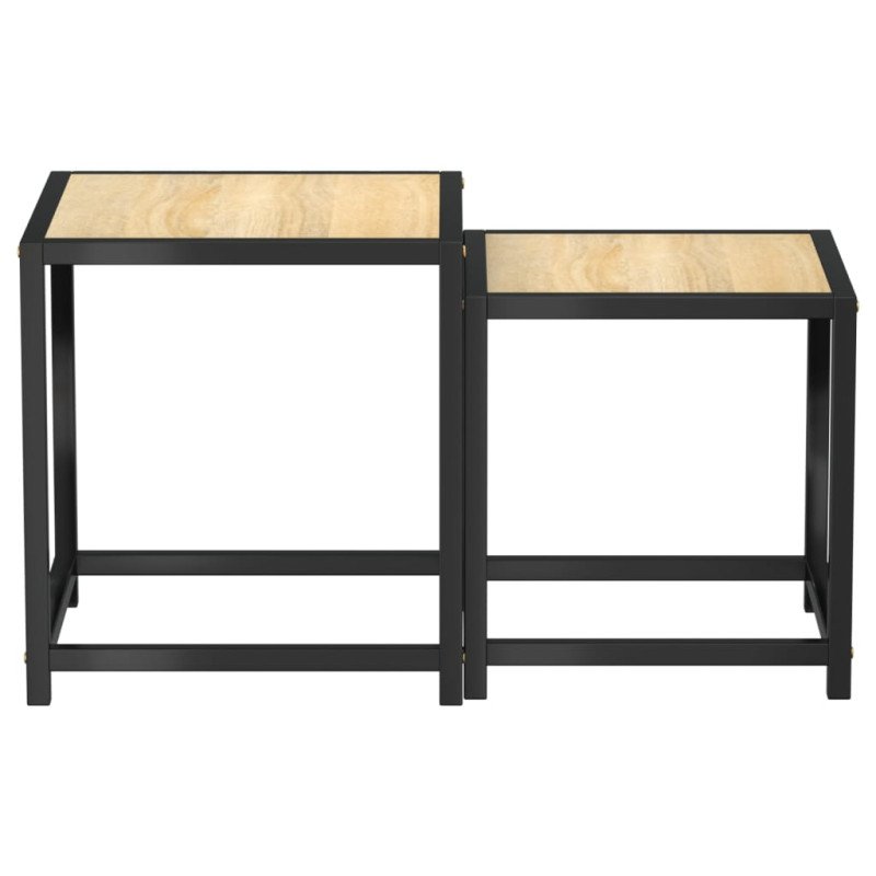 vidaXL Čajové stolíky 2 ks MDF dub sonoma 