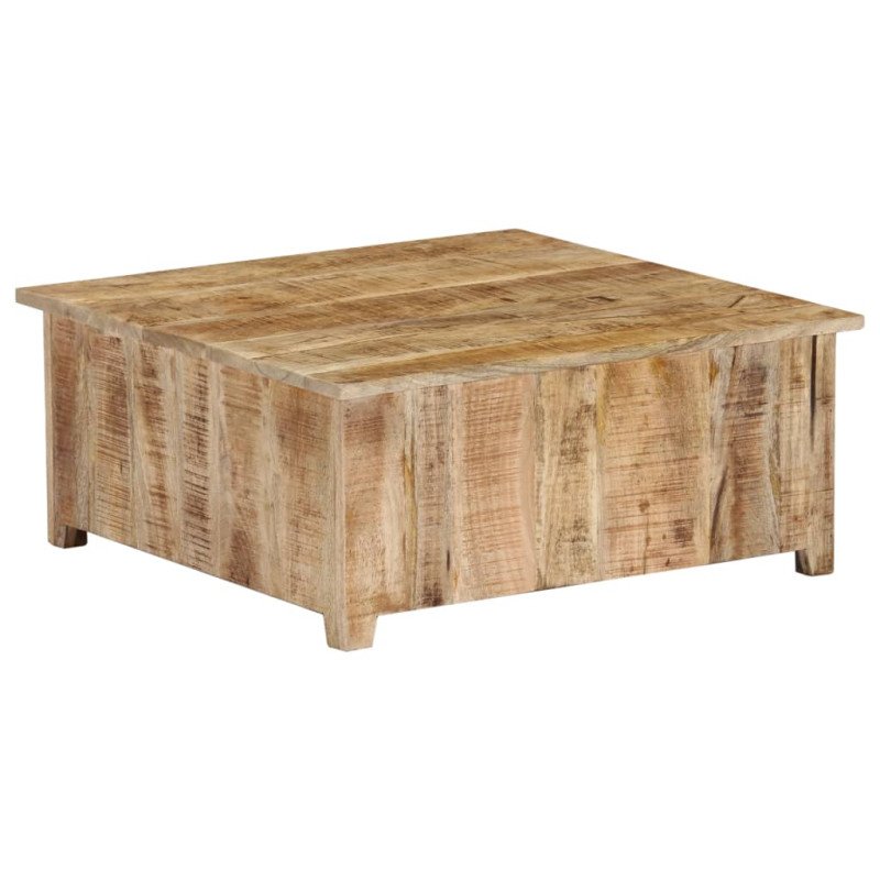 vidaXL Konferenčný stolík 70x70x30 cm mangovníkový masív