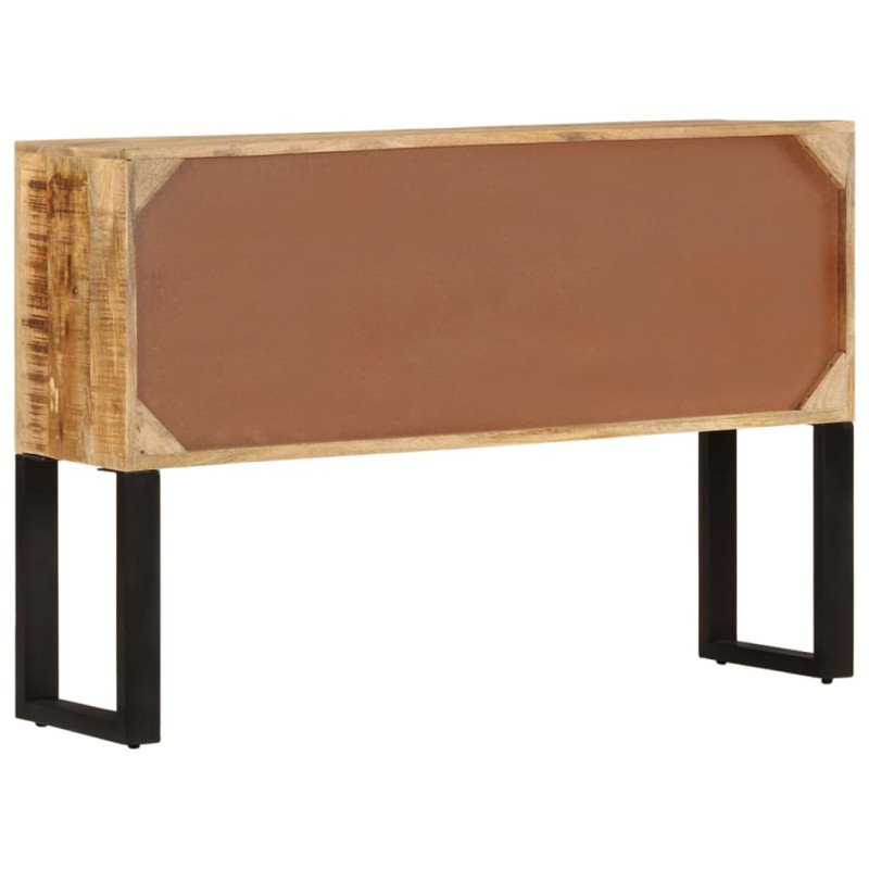 vidaXL Komoda 110x30x74 cm surové mangovníkové drevo