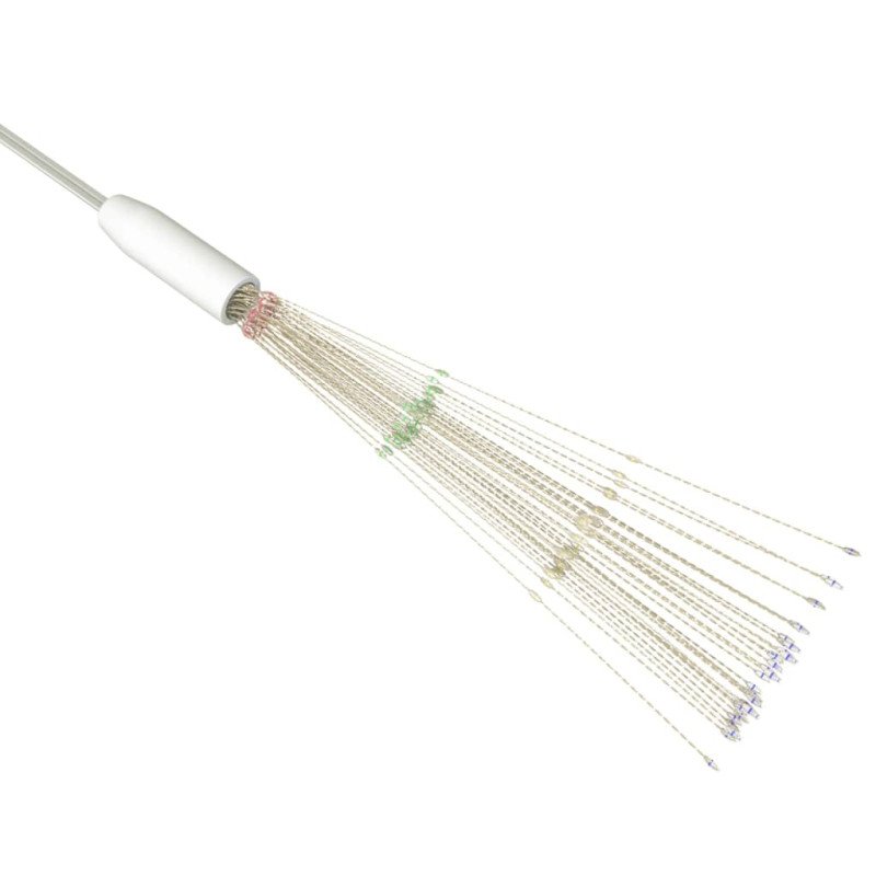 vidaXL Vonkajšie vianočné prskavky 2 ks, farebné 20 cm, 280 LED