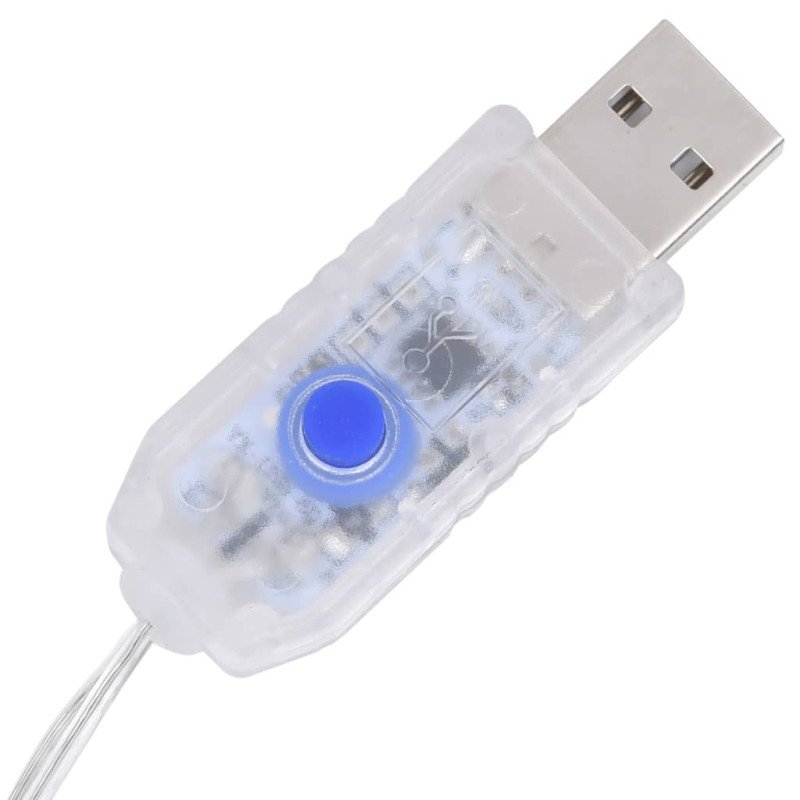 vidaXL Vianočné hviezdy 3ks, strieborná sieťovina LED, dovnútra aj von