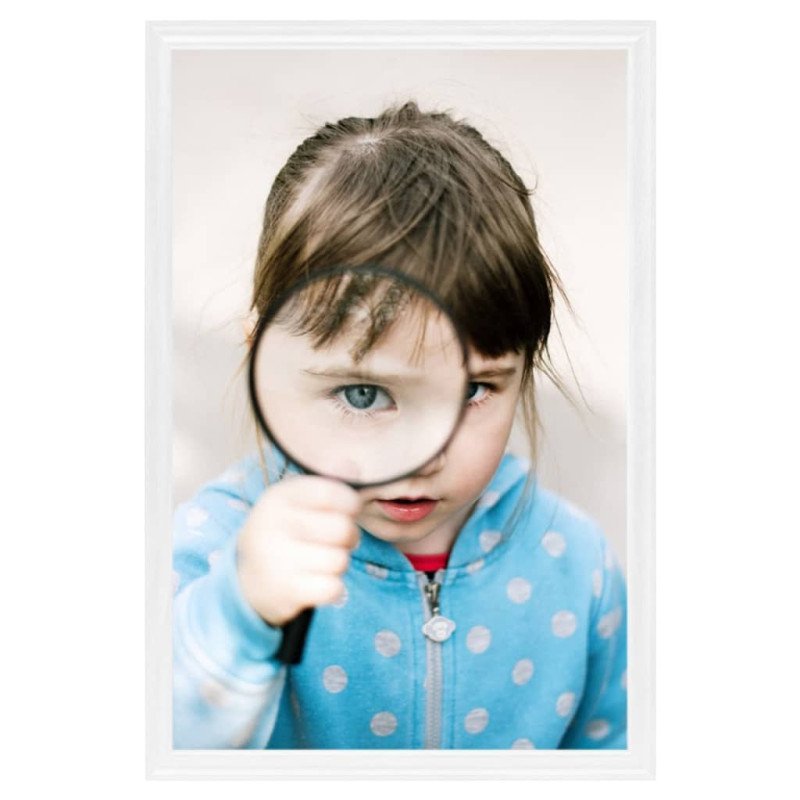 vidaXL Fotorámiky na stôl, koláž 3 ks, biele 21x29,7 cm, MDF