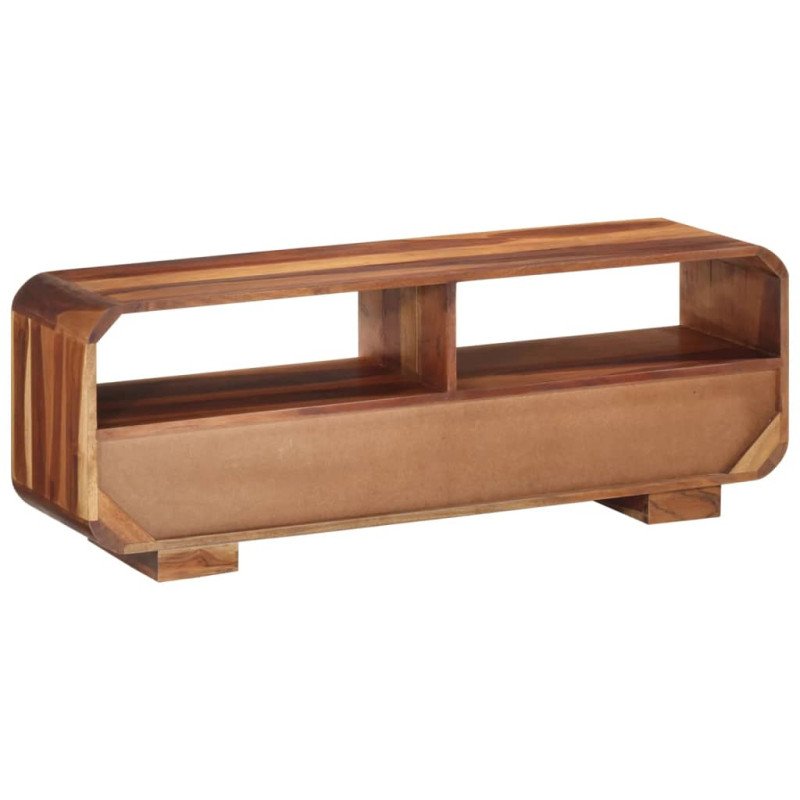 vidaXL TV skrinka 110x30x40 cm, akáciový masív