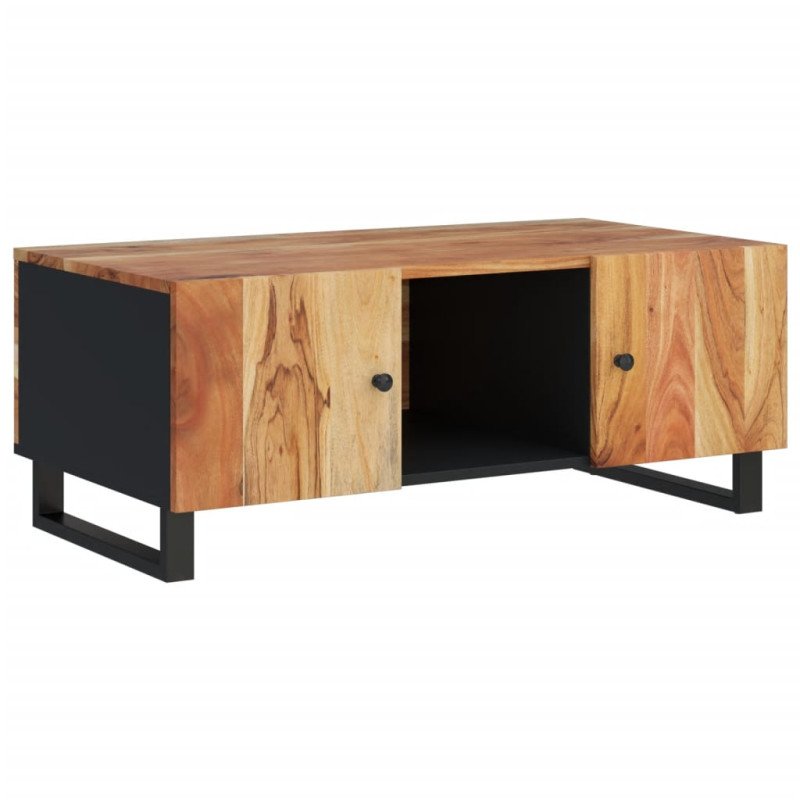 vidaXL Konferenčný stolík 100x54x40 cm masívna akácia a sprac. drevo
