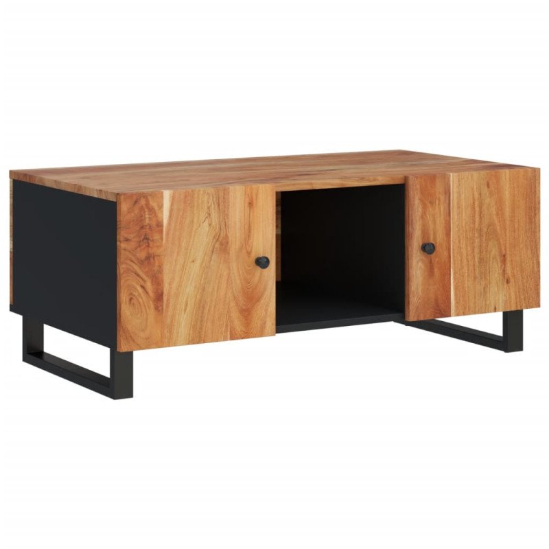 vidaXL Konferenčný stolík 100x54x40 cm masívna akácia a sprac. drevo
