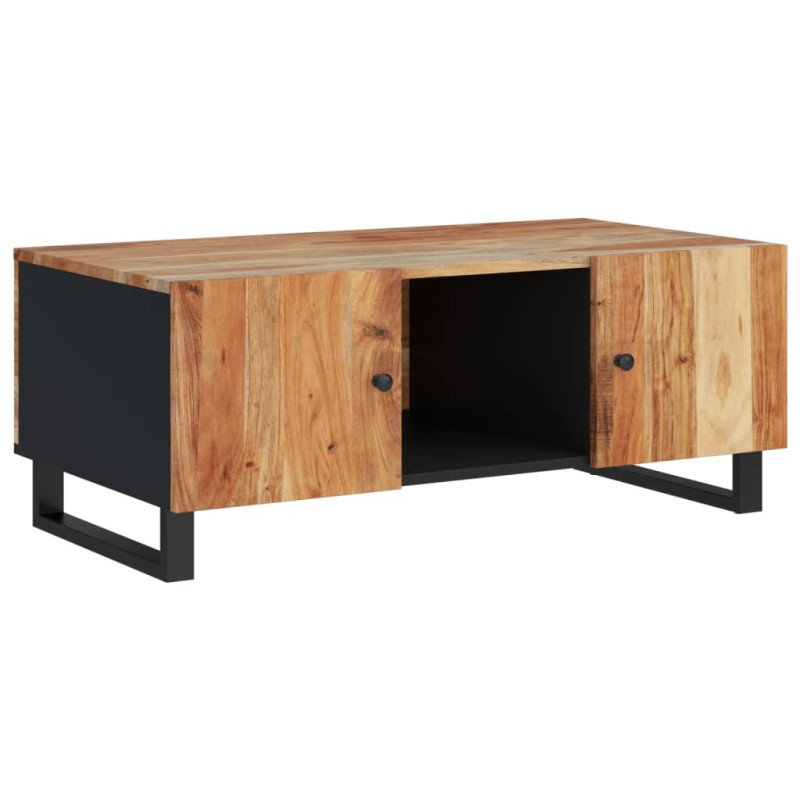 vidaXL Konferenčný stolík 100x54x40 cm masívna akácia a sprac. drevo
