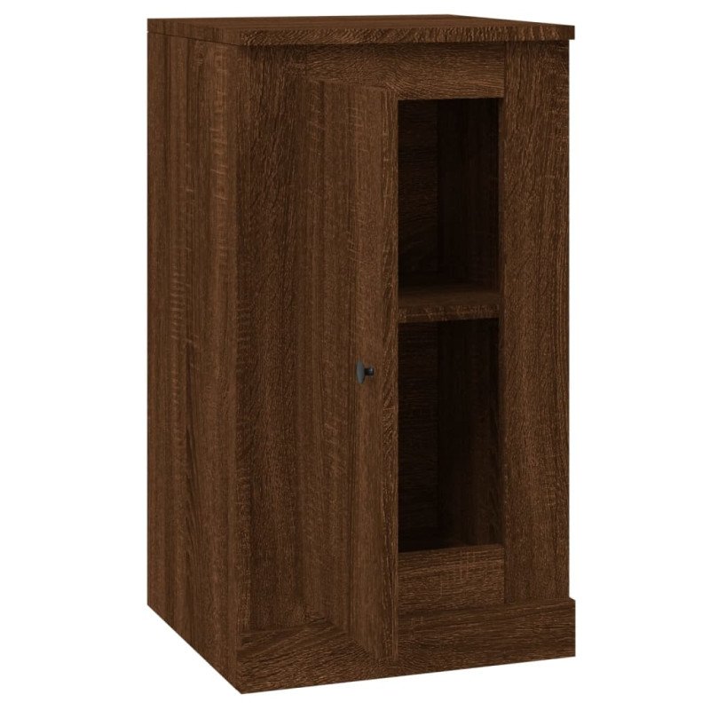 vidaXL Komoda hnedý dub 37,5x35,5x67,5 cm kompozitné drevo