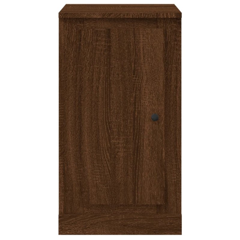 vidaXL Komoda hnedý dub 37,5x35,5x67,5 cm kompozitné drevo